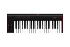 IK Multimedia iRig Keys 2 Pro - Compact Universal MIDI Keyboard with 37 Full sized keys and Audio Output for iPhone, iPad, Android, Mac/PC, Black