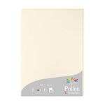 Clairefontaine - Ref 14204C - Pollen Paper (Pack of 50 Sheets) - A4 (210 x 297mm) in Size, 160gsm Card, Acid Free, Laser & Inkjet Printer Compatible - Cream