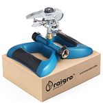 Raigro Raigro Lawn and Garden Sprinkler - All Metal Head - 360° Pulsating Lawn Sprinkler, Waters up to 85 feet in Diameter - Adjustable Spraying Area & Distance