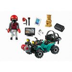 Playmobil 6879 City Action Robber's Quad with Loot with Pullback Motor, Fun Imaginative Role-Play, PlaySets Suitable for Children Ages 4+