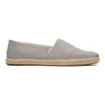 TOMS Men's Espadrille Loafer Flat, Medium Grey, 8.5