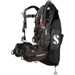 Scubapro Hydros Pro Men's Diving BCD with Air2 5th Generation Inflator Regulator (Large, Black)