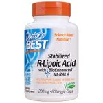 Stabilized R-Lipoic Acid, 200 mg, 60 Vcaps by Doctors Best