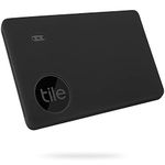 Geiomoo Silicone Case for Tile Slim 2022, Tile Slim 2020, Protective Cover (Black)