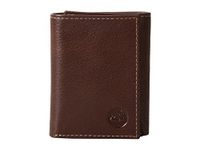 Timberland Men's Blix Slim Trifold Wallet, Brown, One Size