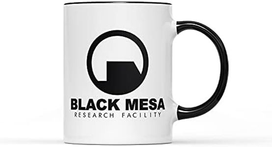 Black Mesa Research Facility Half Life Game Inspired Ceramic Cup Mug