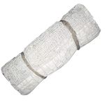 ZENAMCO SPORTS Volleyball net Volleyball Net Nylon Black Heavy Duty Machine Made Nylon Volleyball Net A3(4 Side Tetron Tape & Color - White)