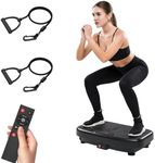 GDCOO Vibration Plate Exercise Machine, Vibrating Plate for Lymphatic Drainage, Vibration Plate Fitness Equipment for Fat Burning, Adjustable Vibration Speed 1-200 Power Vibrating Plate for Home
