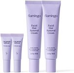 Flamingo Facial Hair Removal Cream - 1.35 fl oz - Pack of 2 - Gentle Formula - Safe for Sensitive Skin