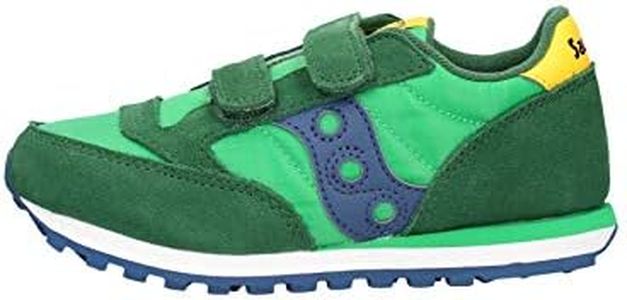 Saucony, Scarpa da Ginnastica Bambino, SK264789, Jazz Double HL, Grn/Ylw/Bl (Numeric_34)