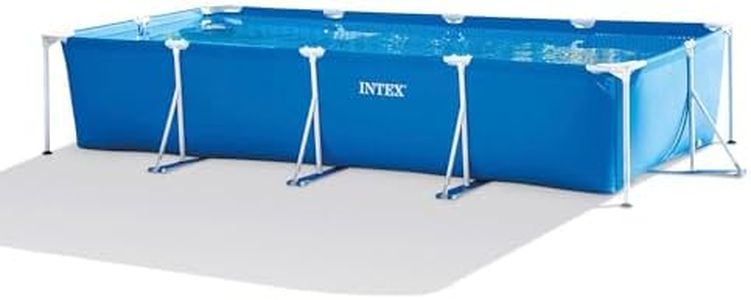 Intex 4.5M X 2.2M X 0.84M Rectangular Frame Pool Frame Pool, Blue