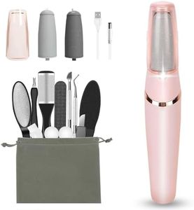 Electric Callus Removers for Feet, Haootadiy Electric Foot Callus Remover Pedicure Kits Rechargeable with12 in 1, Removes Dry Skin for Smoother Feet, Foot Care for Dead Skin Ideal Gift