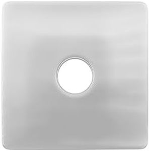 Shower Flange Cover, SUS304 Large Shower Arm Flange Cover, TTZEZE 3.5" Universal Modern Shower Arm Flange Oversized Replacement Escutcheon Cover Plate for Most Shower Head Arms