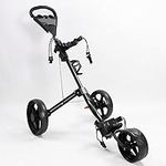 Golf Bag Trolley Push Cart Folding 