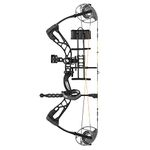 Diamond Archery Edge 320 70lbs Compound Bow, Left Hand, Black