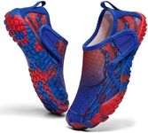 JEPERLUU Water Shoes for Kids and Toddler,Boys,Girls Beach,Pool,Swim,Quick Dry,Easy On Shoe,Red