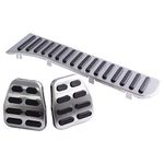 HouYeen 3pcs RHD Fuel Brake Clutch Pedal Cover for V-W Golf MK5 MK6 for Jetta MK5 MK6 CC Scirocco B6