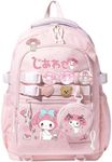 Vivixilan Kawaii Backpack with 21Pc