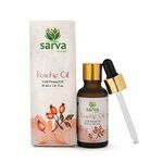 SARVA 100% Pure Natural Cold Pressed RoseHip Oil for Face, Skin and Hair Wellness Wrinkles Fine Lines Under Eye Curly Hair for Men and Women | 30 ML