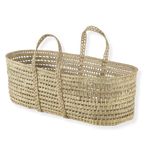 Clair de Lune Organic Palm Moses Basket Undressed 75 x 28 cm