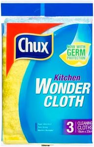 Chux Kitchen Wonder Cloth, Super Absorbent, Extra Strong, and Machine Washable, 3 Count