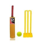 BK SPORTS Solid Plastic Cricket Kit Set