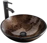 Bathroom Vessel Sink, 16.5" Artisti