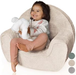 ZICOTO Comfy Kids Chair for Toddler - Portable Super Soft Chair for Gaming and Studying - Modern Chair for Babies Fits Nicely with Any Decor