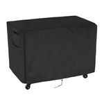 Jungda Outdoor Prep Cart Cover for Nuuk 42 Inch Outdoor Kitchen Island and BBQ Serving Cart,Heavy Duty Waterproof Patio Prep Table Cover Grill Cart Cover