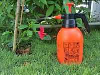 Sharp Garuda Garden Sprayer - 2 Litre, Home Gardening Agriculture Spray Bottles for Plant Water, Air Compressor Pressure Spray Pump for Fertilizer & Pesticide Spray (2 Litre (Orange))