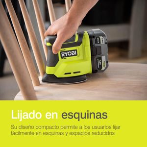 RYOBI 18V Cordless Palm Sander – Compact Handheld Power Tool