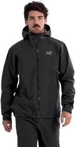 Arc'teryx Beta Jacket Men's | Gore-Tex ePE Shell, Maximum Versatility Waterproof Hiking and Rain Jacket | Black X, Large