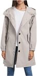 AMhomely Womens Coats Rain Jacket O