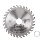 MLD CFWAP093 Circular Saw Blade For Wood 4''/ 100Mm Dia, 20Mm Bore, 30 Teeth (Size 4 inch,Multicolour) pack of-3