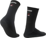 Cressi Anti-Slip Socks 2.5mm, Black, M