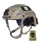 ATAIRSOFT Adjustable Maritime Helmet ABS Multicam MC for Airsoft Paintball(L/XL)