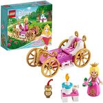 LEGO Disney Aurora’s Royal Carriage 43173 Creative Princess Building Kit