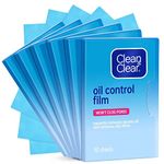 Oil Control Film Replacment for Clean & Clear Oil-absorbing Sheets,6 Pack (360 sheets) Oil Blotting Sheets for Face,9% Larger,Makeup Friendly High-performance Handy Face Blotting Paper for Oily Skin