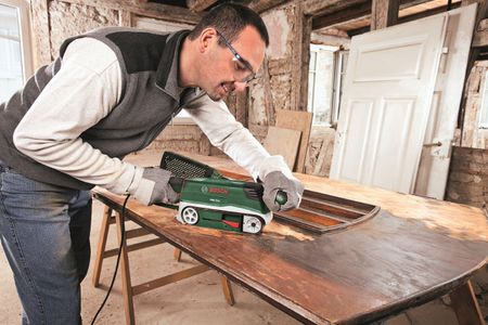 Bosch Belt Sander 710W – PBS 75 A, Carton Packaging