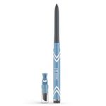 Prime Prometics PrimeEyes Glide Eyeliner for Mature Women – Waterproof, Long-Stay and Mess-Proof – Gel Creme Texture, Discreet Sharpener and Effective Smudger (Smoky)