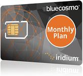 BlueCosmo Iridium Satellite Phone Global SIM Card - Monthly Airtime Service Plans for Iridium Extreme - Iridium 9555 - Iridium 9505A - Iridium GO! - No Activation Fees - Online Activation 24/7