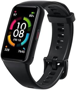 HONOR Band 6 Smart Watch Fitness Tracker Watches for Men Women,1.47" Fitness Watch with Blood Oxygen Monitor & Heart Rate Monitor IP68 Waterproof, Smartwatch Compatible iPhone Android Phones, Global Version