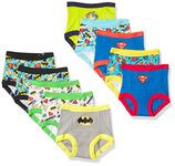 DC Comics 3PK, 7PK and 10PK Potty Training Pants with Superman, Batman, Wonder Woman and More with Stickers Sizes 2T, 3T, and 4T