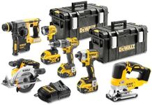DEWALT 18V BRUSHLESS 6 PIECE KIT