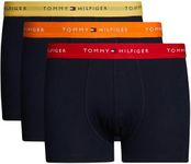 Tommy Hilfiger Men 3P Wb Trunk UM0UM02763 Blue (Yi Yellow/Washed Orange/Deep Crim) XL