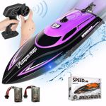 RANFLY Rc Boats-High Speed Remote Control Boats For Adults&Kids (Purple)