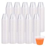 500 Pack Liquid Measuring Cups Plastic I 1oz Disposable Medicine Cups for Liquid Medication Measuring I Resin Mixer Measure Cups I Mouthwash Small Plastic Cups I Resin Mixing Cups for Arts and Crafts