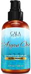 Gala Purity - Moroccan Argan Oil Cold Pressed, Unrefined & Virgin 4 Oz - Best for Hair, Beauty & Skin Care