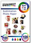 BVH Direct A4 Sublimation Paper 100gsm (100 Sheets) for EPSON, RICOH, and SAWGRASS