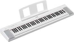 Yamaha NP-35 Piaggero Digital Keyboard with 76 Graded Soft-Touch Sensitive Keys and 15 Instrumental Voices, Lightweight and Portable